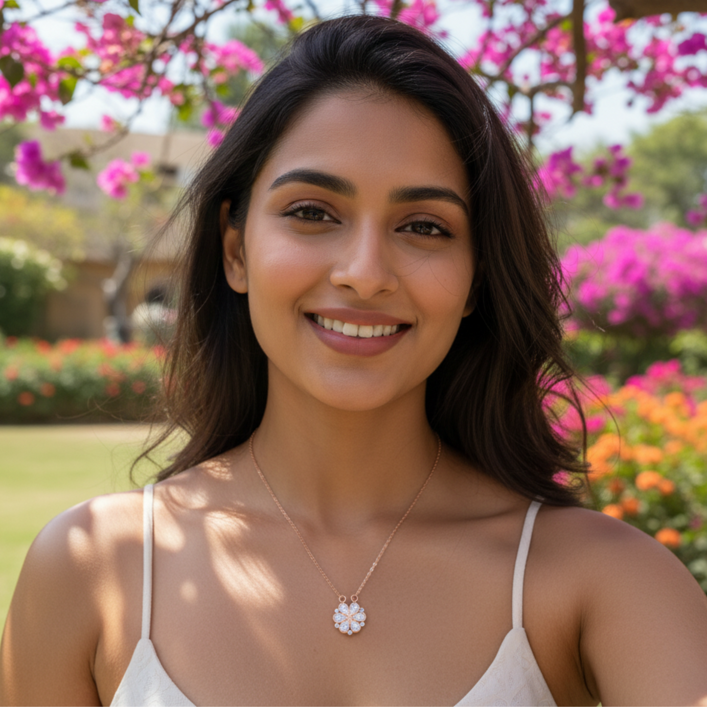 Elegant Pendant Necklace for Women & Girls – Stylish Magnetic Necklace