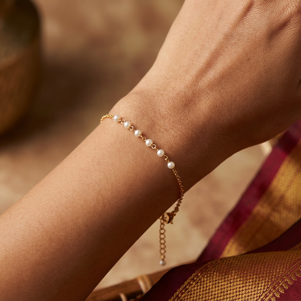 trilari pearl bracelet.